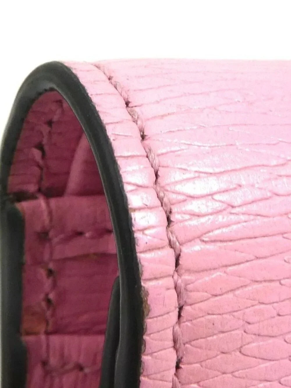 Auth GUCCI Bifold Wallet Pink Leather - h32248a - Picture 6 of 12